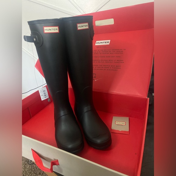 Hunter original black rain boot - Picture 4 of 8